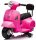 E-ležaj Vespa Scooter z akumulatorjem in sedežem iz eko usnja s šivi