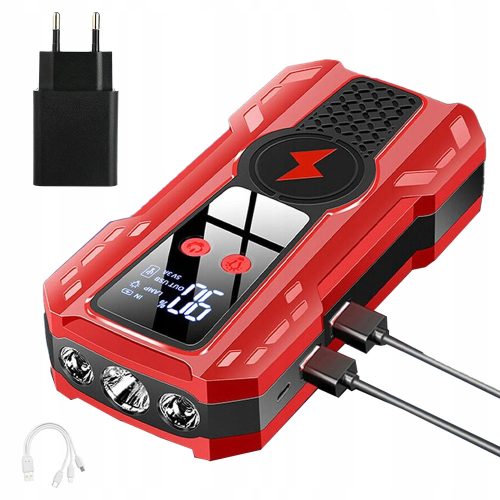 Power Bank Jump Starter Booster LED svetilka z močjo 6000mAh 500A