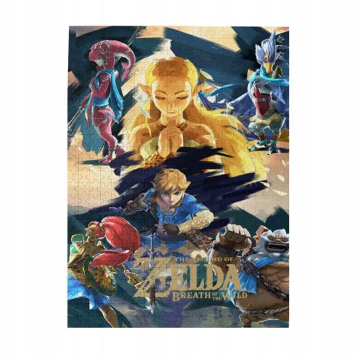  Lesena sestavljanka The Legend of Zelda 1000 kosov