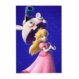  Puzzle 1000 kosov Princess Peach Lesena sestavljanka