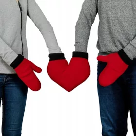   Topli ljubezenski rokavice Froster Love Srce - idealno darilo za Valentinovo! Te romantične rdeče rokavice v obliki srca bodo poskrbele za toploto vaših rok tudi v najhladnejših zimskih dneh, hkrati p