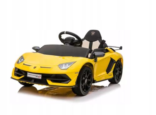 Lamborghini Aventador Licencirani Akumulatorski Otroški Avto, Rumena Barva