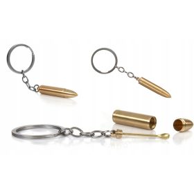   Večnamenski Skrivni Predalček z Vgrajeno Žličko v Obliki Nabojnika