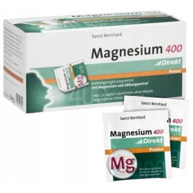   Sanct Bernhard Magnez Direkt 400 mg – Praktični dodatki magnezija v saszetkah