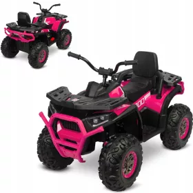   TERRA MOČNO AKUMULATORSKO VOZILO QUAD POWERFUL 4X4 DRIVE ROZA DALJINEC