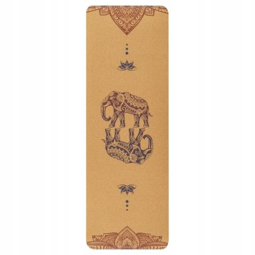 Yoa Spiritual Elephant 5 mm Korkova Joga Podloga