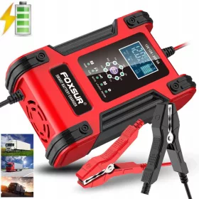   AvtoPro Prostownik Ładowarka do Akumulatora LCD 12V 12A 24V 6A