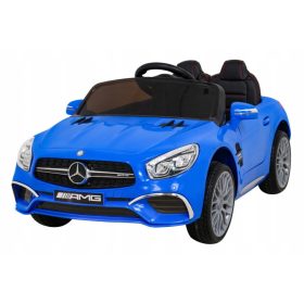    Mercedes Benz AMG SL65 S električni za otroke Modra + Daljinec + Audio L