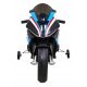 Motorno kolo BMW HP4 za otroke Modra + Pomožna kolesa + Gratis