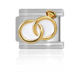 Zlata poročna obesek MAYBEME