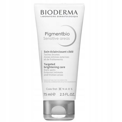 Bioderma Pigmentbio Sensitive Areas - Krem proti pigmentaciji za občutljive predele, 75 ml