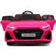 Avto Audi Roza na akumulator EVA Skin Pilot za otroke