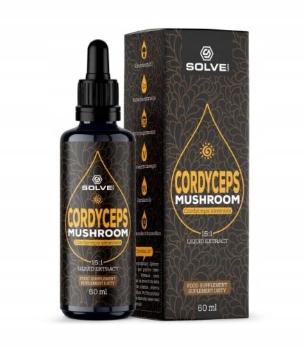 Kapljice Cordyceps Sinensis - Naravna podpora proti stresu in utrujenosti, 60 ml