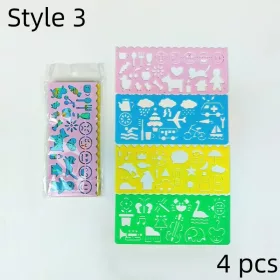   Risalno Ravnilo Spirograph 22/4/1PC za Ustvarjalnost in Risalno Uživanje