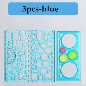   Geometrija Spirograph Set Šablone za risanje Slikarska predloga Umetniške obrti Ustvarjalnost