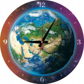    ART PUZZLE Clock Puzzle World 570 kosov (vključno z okvirjem)