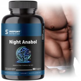   NIGHT ANABOL: Dodatek za podporo nočne regeneracije in testosterona