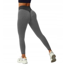 ENSKA ŠPORTNA OBLAČILA Z VISOKIM PASOM ZA JOGO IN FITNES