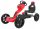 Grand Ride Pedalni Go-Kart za otroke 3+ Rdeč z EVA kolesi in nastavljivim sedežem