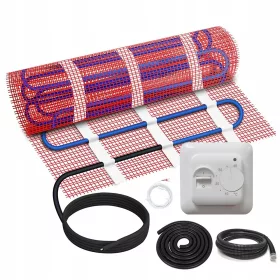    KOMPLET PREZLOGE ZA TALNO GRELO 150W/m2 0,5m2 Z REGULATORJEM TEMPERATURE