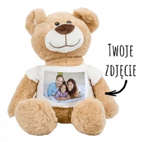 Medvedek s fotografijo *VAŠA FOTOGRAFIJA*