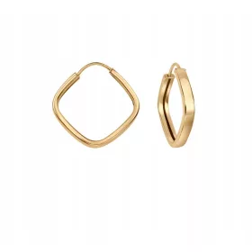  Zlati uhani 333 kvadratov