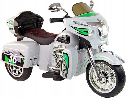 Motor za otroke na akumulator - sivi