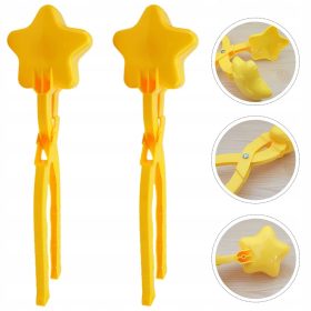   Snežne kepice zvezdasto oblikovane za hitro izdelavo snežnih kepic