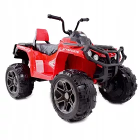MEGA VELIKI QUAD 4X4 Z AMORTIZERJI IN MEHKIMI KOLESI