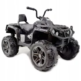   MEGA VELIKI QUAD 4X4 Z AMORTIZERJI IN MEHKIMI KOLESI, DALJINSKO UPRAVLJANJE, POČASNI ZAGON