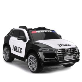   AUDI Q5 ELEKTRIČNI AVTO ZA OTROKE S POLICIJSKO TEMATIKO, MEHKA KOLO, BLUETOOTH, FM RADIO - VRHUNSKA KAKOVOST