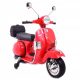 VESPA PX150 STRONG 2, ELEKTRIČNI SKUTER Z MIKKIJI KOLESI, MEHAKIM SEDALOM IN POTOVALNO TORBO