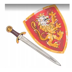 Vitezov komplet ščita in meča