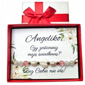   Eleganten predlog za poročno pričo z zapestnico in vprašalnikom