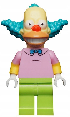 Krusty Klaun LEGO Figurica - Sim014 The Simpsons