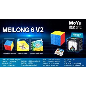 Magnetna hitrostna kocka MOYU Meilong 6x6 V2
