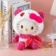 Pliš Hello Kitty maskota 25 cm | Idealna maskota Hello Kitty za vse ljubitelje, visoka 25 cm, napolnjena s poliestrom, primerna za darilo za vse starosti. Ta čudovita maskota bo prinesla nasmeh na obr