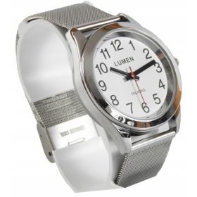 Ura s govorečim pasom ali zapestnico v slovenskem jeziku