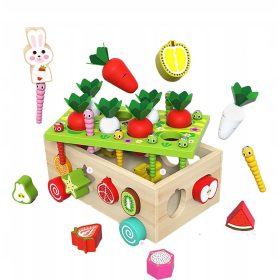 BLOCKS CATCH THE WORM PUZZLE IN LESNI VOZICEK