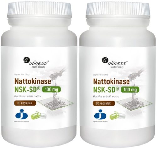 Nattokinase NSK-SD 100 mg - prehransko dopolnilo s fermentirano sojo