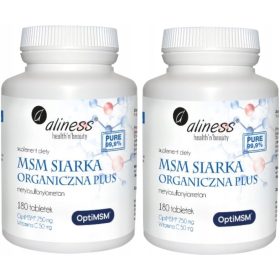   OptiMSM® Organski Žveplo Plus2 - Prehransko Dopolnilo z Vitaminom C, 2 x 180 Tablet