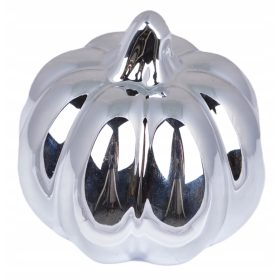 KERAMIČNA BUČA SREBRNE BARVE