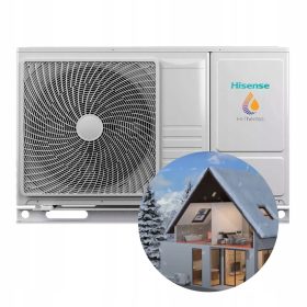   HISENSE Hi-Therma Monoblok Toplotna črpalka Učinkovitost ZUM Energijsko varčna 8KW