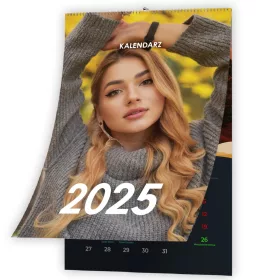   STENSKI KOLEDAR ZA LETO 2025 S 13 STRANI A4 JULIA ŻUGAJ NAKUPNE NEDELJE