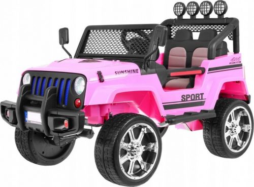 MEGA JEEP SONČNI ŠPORT 180W ELEKTRIČNI AVTOMOBIL Z AKUMULATORJEM 12V IN DALJINSKIM UPRAVLJALNIKOM