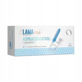 LAMAmi nosni aspirator za izcedek, 1 kos + 4 filtri