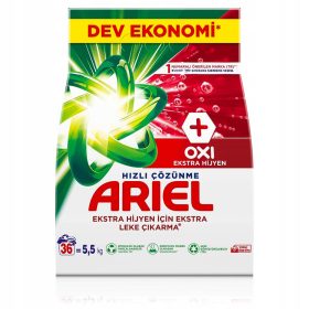 Univerzalni pralni prašek Ariel Oxi Extra Hygiene 5,5 kg