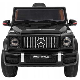   ELEKTRIČNI JEEP MERCEDES AMG G KLASA 4X4 ČRN PILOT DALJINSKI AKUMULATOR 12V RC