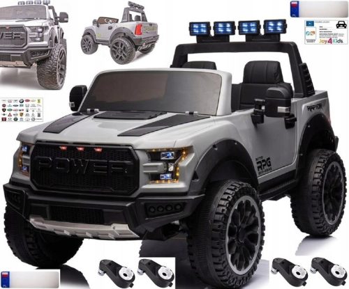 JEEP RAPTOR F-150 12V 4X4 LED KOŽUH EVA USNJENI OTROŠKI AVTO 2024 SIV

JEEP RAPTOR F-150 12V 4X4 LED KOŽUH EVA USNJENI OTROŠKI AVTO 2024 SIV je vrhunski otroški avtomobil navdihnjen s legendarnim mode