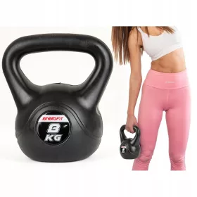 ENERO FIT 8 kg Kettlebell Dumbbell